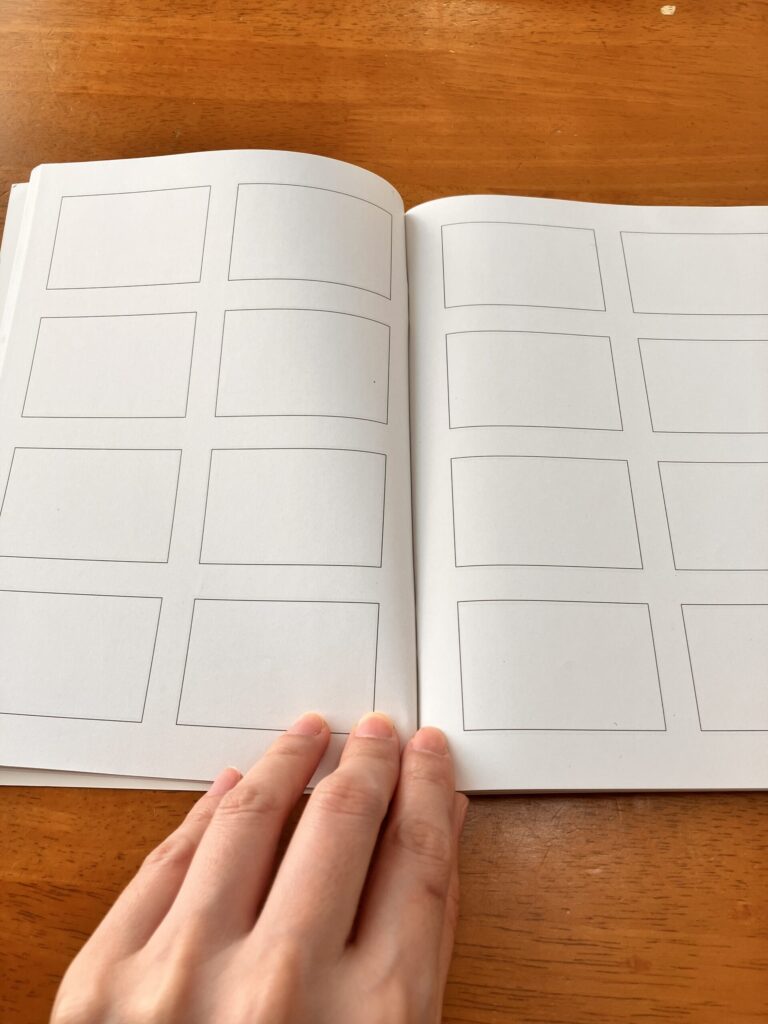 週刊誌4コマノートの中身